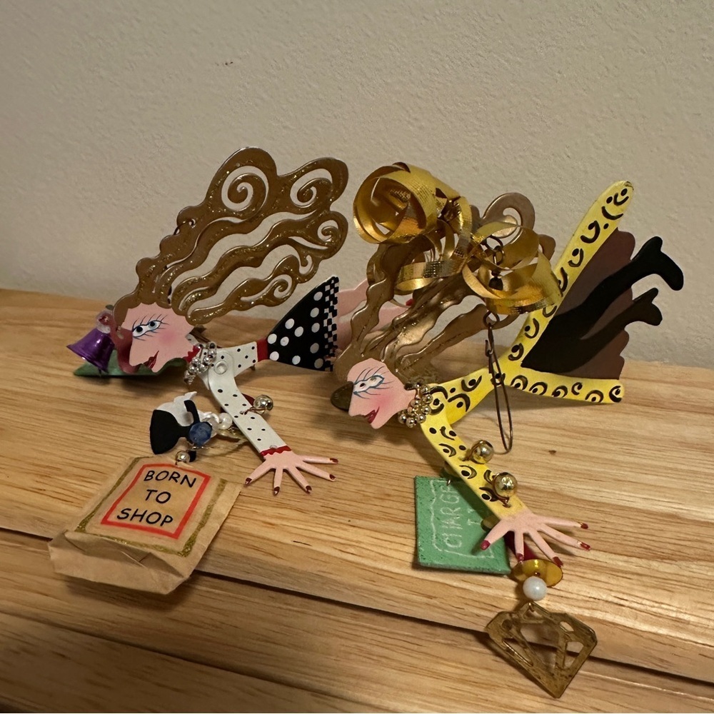 Silvestri Flying Eccentric 2pcs 
Karen Rossi Whimsies
Christmas Ornaments